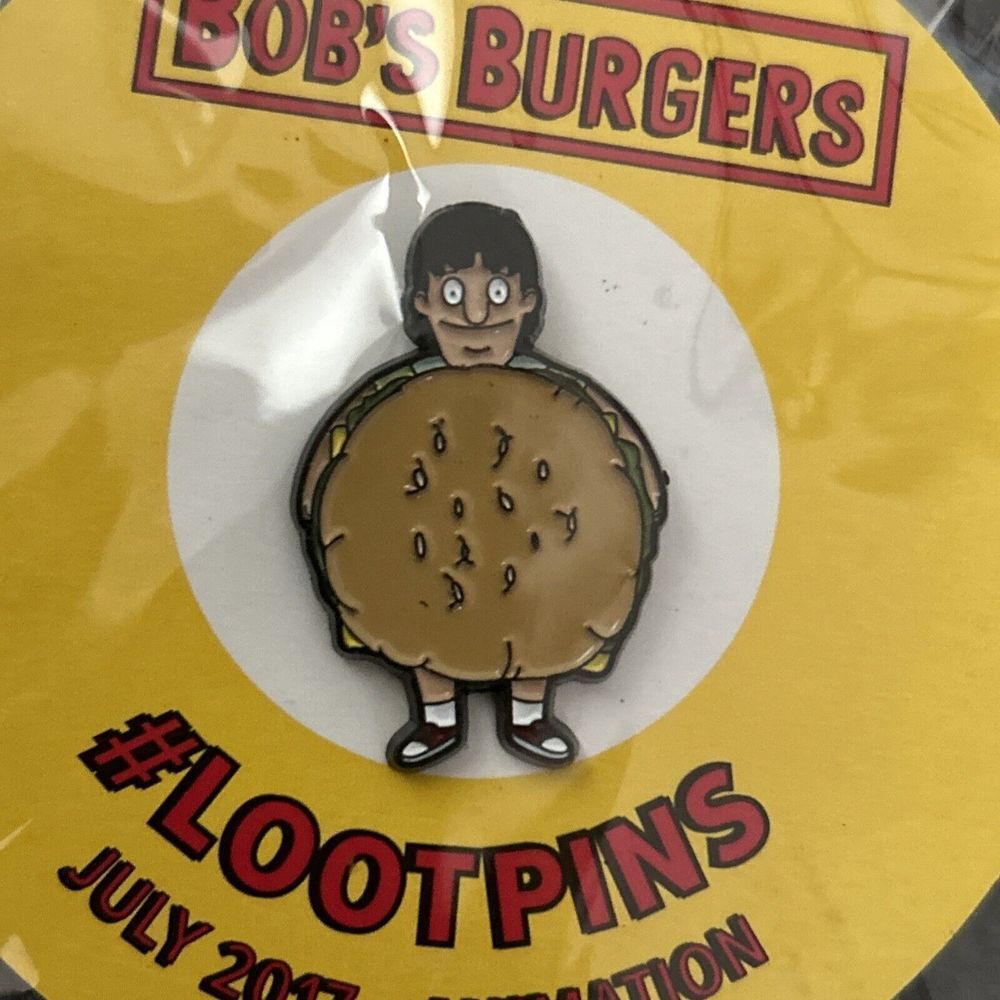 Bob's Burgers Loot Crate Pin July 2017 NEW - Picture 2 of 3
